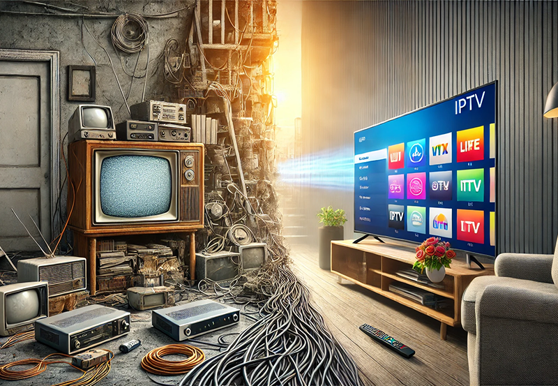 The Freedom of IPTV: Breaking Free from Cable Constraints