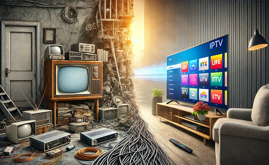 The Freedom of IPTV: Breaking Free from Cable Constraints